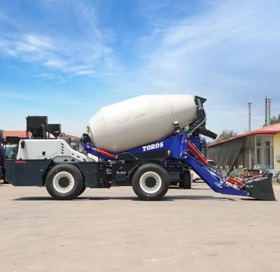 4×2 Concrete Mixer Machine Truck Ready Mix Concrete Truck For Construction Sites