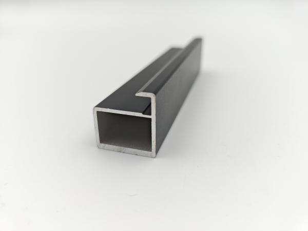 1.2mm 6063 Aluminum Cabinet Frame Extrusions For Cabinet Doors / Wardrobe Doors
