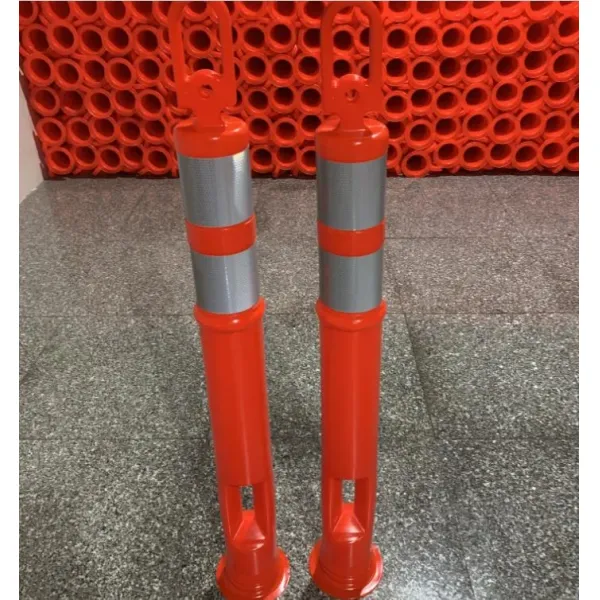 PE+Base Material Warning Bollard with 49