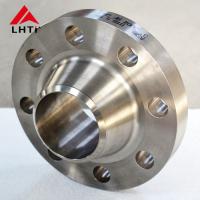 Tratamento de superfície polida de flange de soldadura de titânio para aplicações industriais certificado ISO