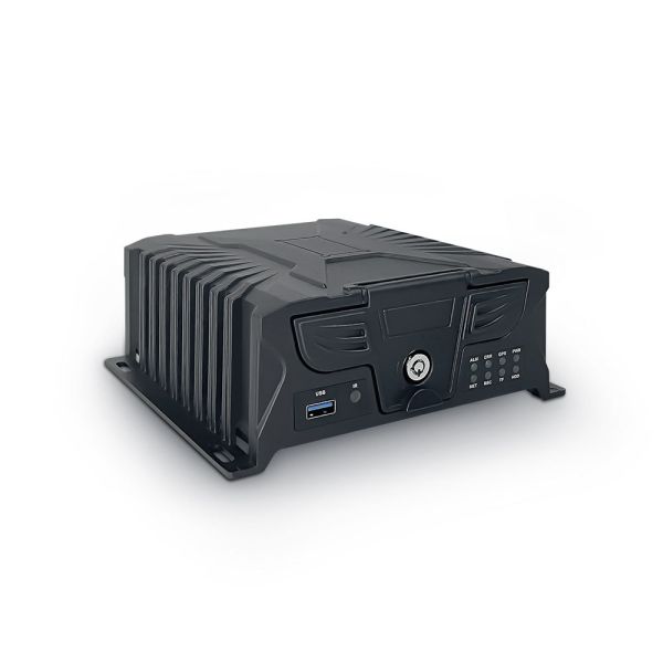 4G Mobile DVR designed for mobile environments with continuous recording remote monitoring and GPS tracking capabilities