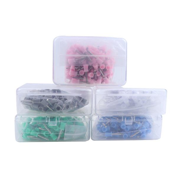 Rubber Prophylaxis Cup Dental Lab 6 Ribs 6 Angles Polishing Latch Style