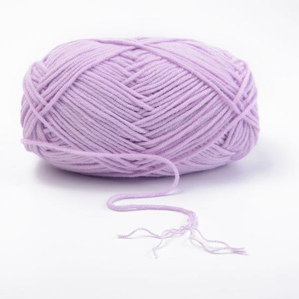 4/12NM 60% Cotton 40% Acrylic Eco-Friendly Milk Cotton Blended Yarn Various Color Hand Knitting