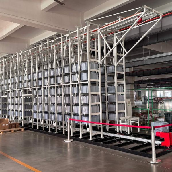 Continuous Operation Bin ASRS  Stacker Crane For Pharmaceutical Warehousing