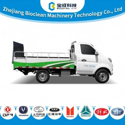 Hanging Barrel Garbage Pickup Truck 1360kg Load Capacity 10 Bin