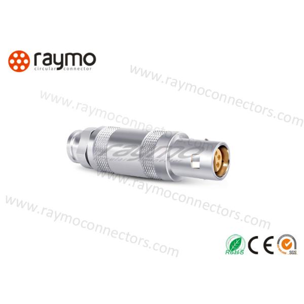 Reliable Half Moon Connector, Straight Cable Connector Shock Vibration Resistance