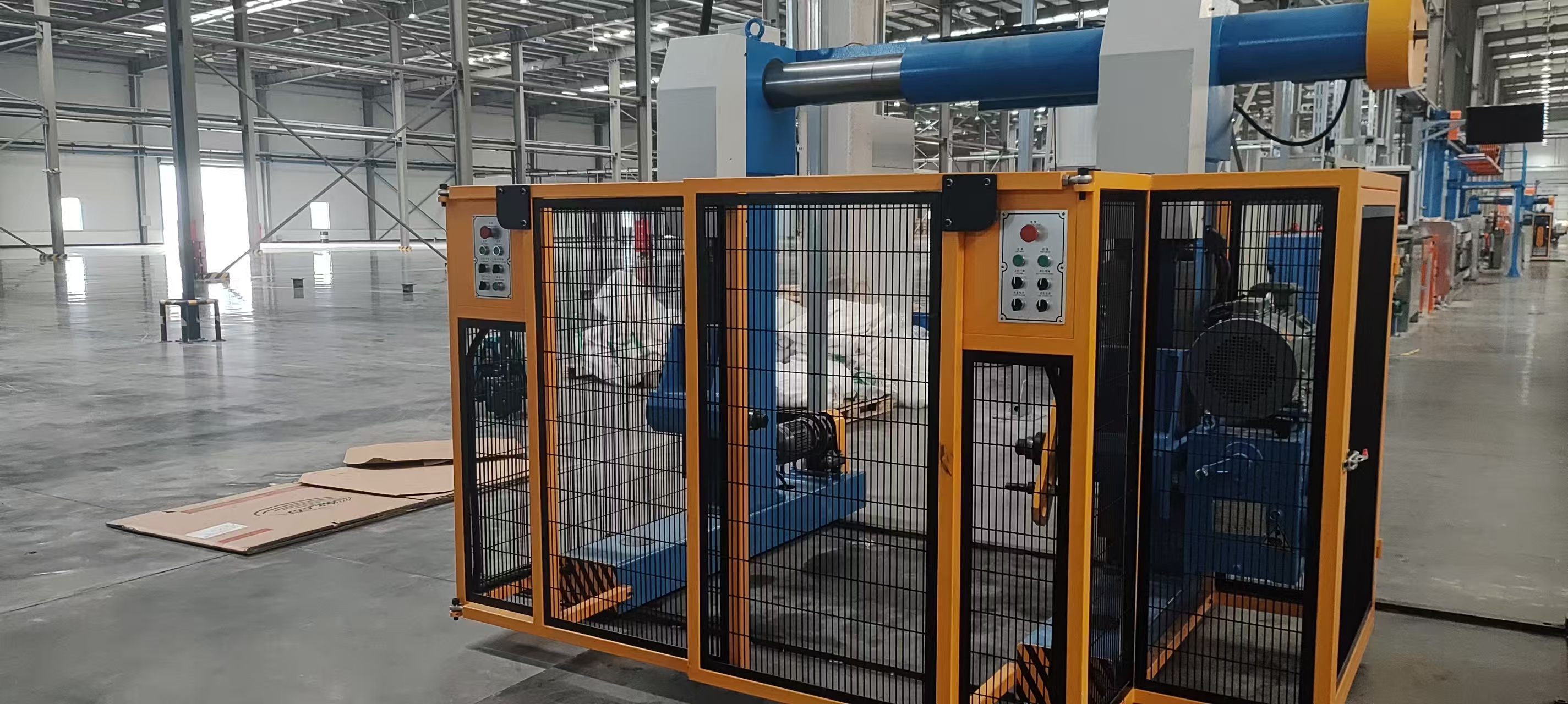 Gantry Type Tension Pay-off Machine with Stable Tension-Controlled Unwinding and