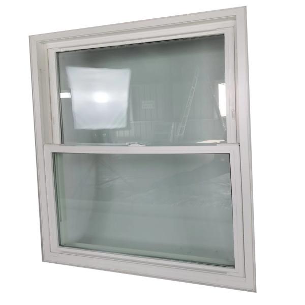 Upvc Double Glaze Replacement Double Hung Windows Heat Insulation Screen Netting
