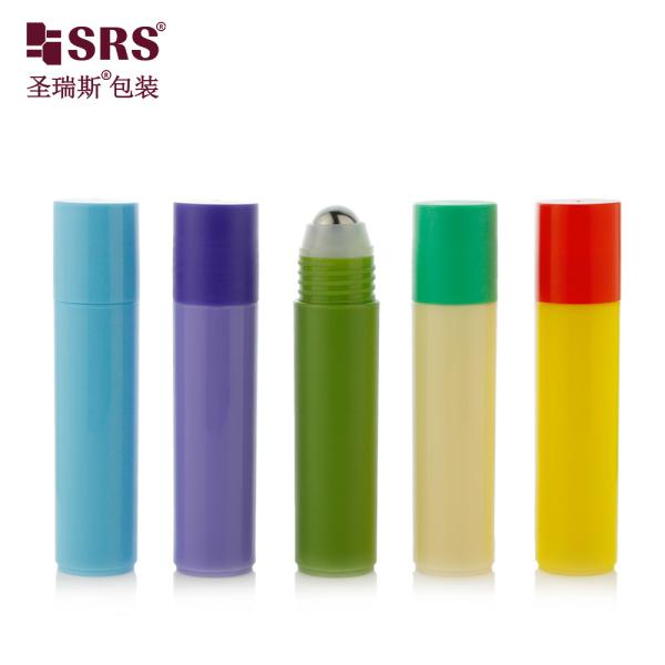 30ml Round Cylinder Shape PP PCR Plastic Roll On Deodorant Gel Serum Bottle Empty Packaging