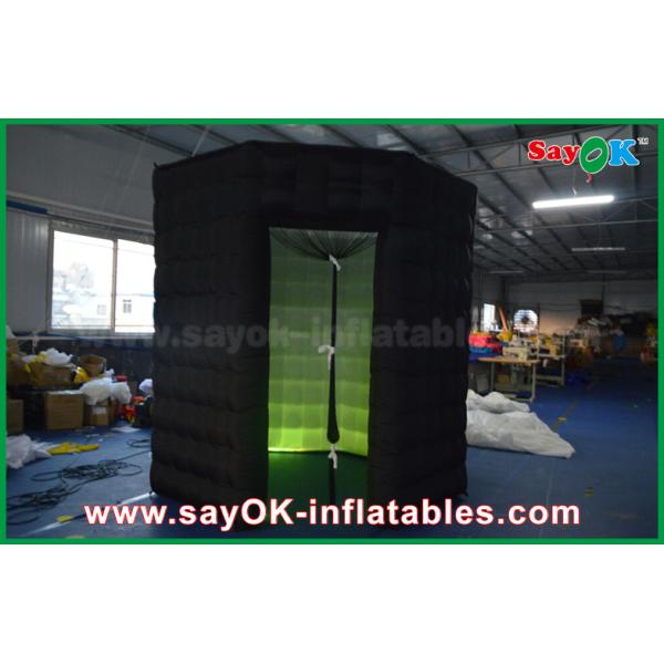 Раздувной угол студии 8 фото привел раздувной шатер Photobooth будочки фото подпирает с занавесом двери