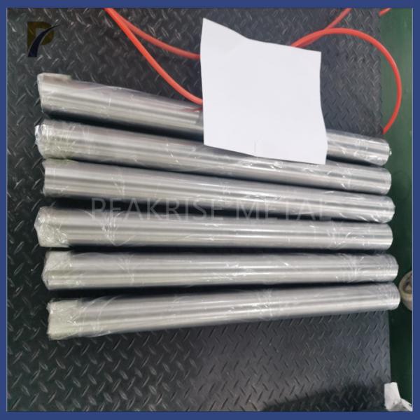 Elétrodos puros lustrados do molibdênio dos materiais de isolação térmica de Rod Electrode For Glass Fiber do molibdênio