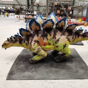 Nouveau robot à distance animatronique réaliste marcheur Dinosaure Stegosaure chien robot