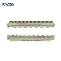 O conector fêmea 2 do RUÍDO 41612 enfileira o conector de cartão de 64 Pin Right Angle Euro