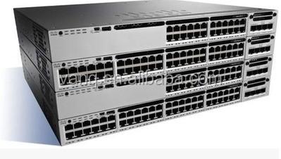 Original 38 50 Series WS-C3850-24XS-S 1U 24 Port Ethernet IP Base Switch with Networking and Customized Size