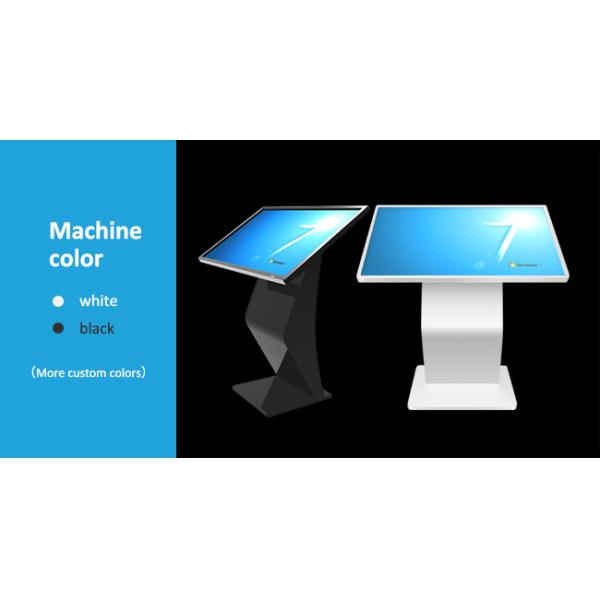 стойка пола сенсорного экрана 65 дюймов с 1080p дисплеем, дисплей киоска цифров с монитором инфракрасн андроида 4K полным HD