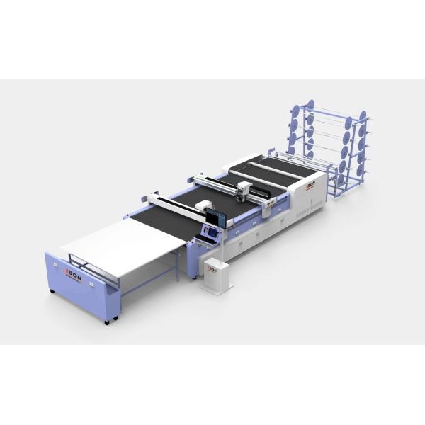 Machine de découpe automatique de tissu personnalisée 220V / 380V Machine de découpe de tissu informatisée