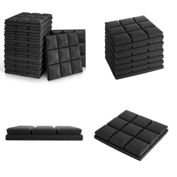 Density Sound Insulation Cotton Foam Panel for Noise Reduction and Acoustic Insulation