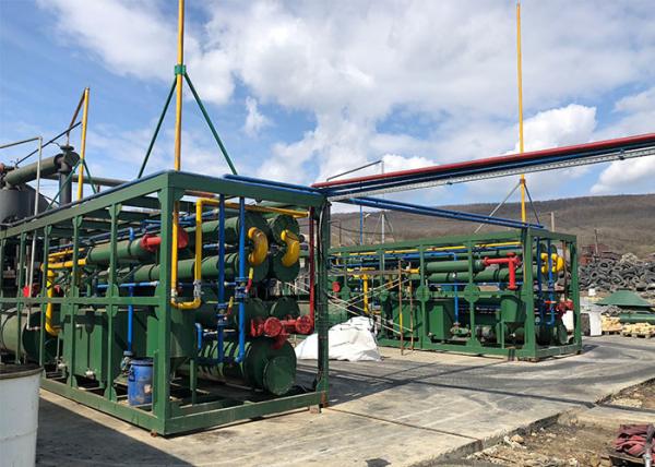 CE ISO 2 Ton Plastic To Diesel Machine , Huayin Plastic To Petrol Machine