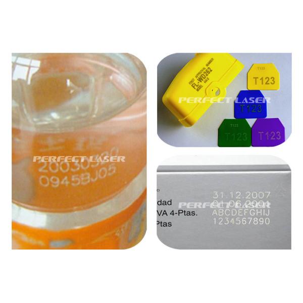 Aire del grabador del laser de la fibra del acero inoxidable refrescado para los accesorios sanitarios de las mercancías/de herramientas