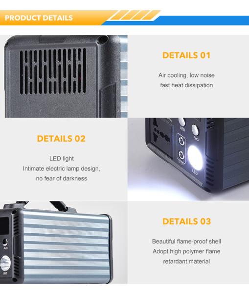 500W Portable Power Station Generator Lifepo4 Battery Camping Charging Bank