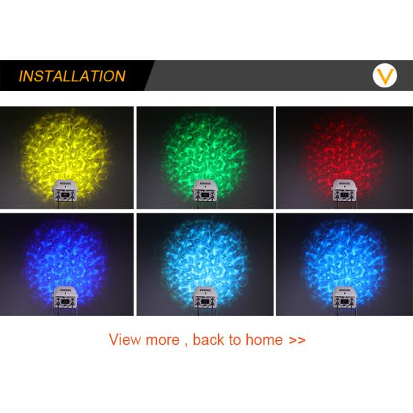 60W LED IP65 Outdoor Water Wave Projector Light for Building