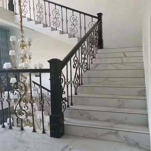Galvanized Steel Handrail Balustrade In Position Bridge Railings / Handrails For Top Style
