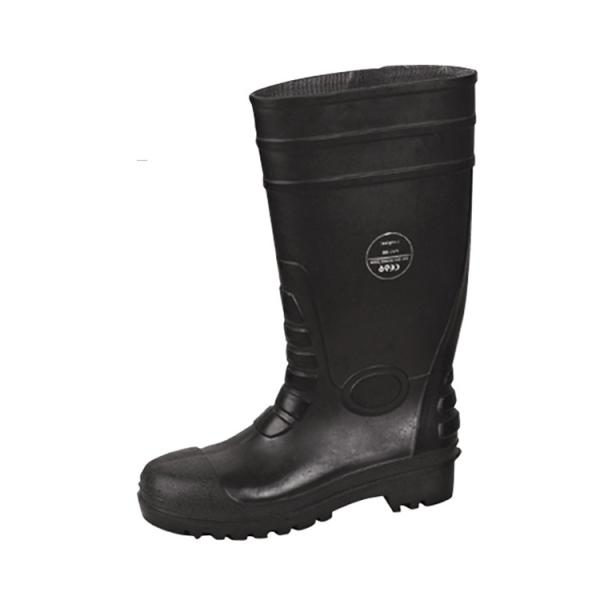 Steel Sole Reflective Tape RB104 PVC/Rubber CE EN 20347 Rain Boots for Cold Weather