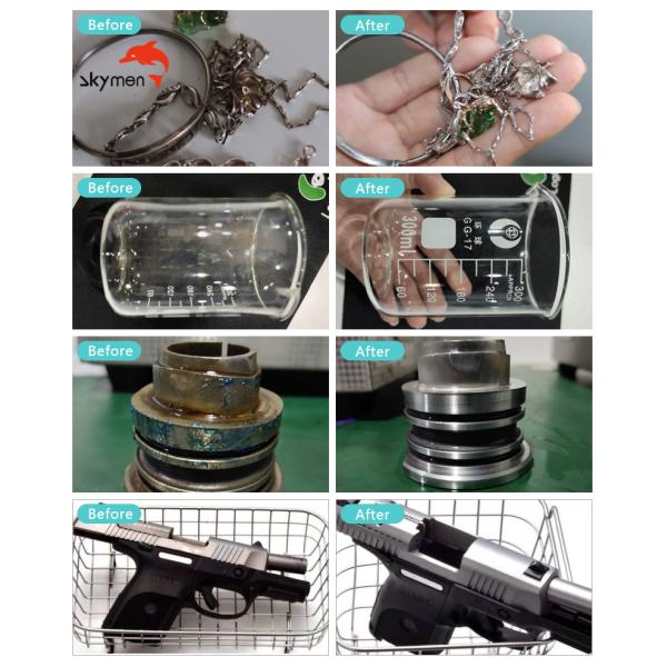 0.8L - el limpiador ultrasónico Benchtop de los portamaletas 38L para las piezas del coche de disco de vinilo del PWB impresión la cabeza