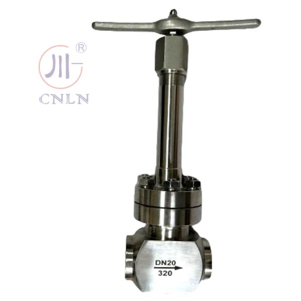 High Pressure Cryogenic Globe Valve For Liquid Gas / Cryogenic Tank/Skid/LNG DN20 SS304