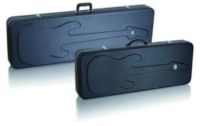 Personalized Custom Gator Deluxe Abs Electric Guitar Case With Aluminum Valance Closes