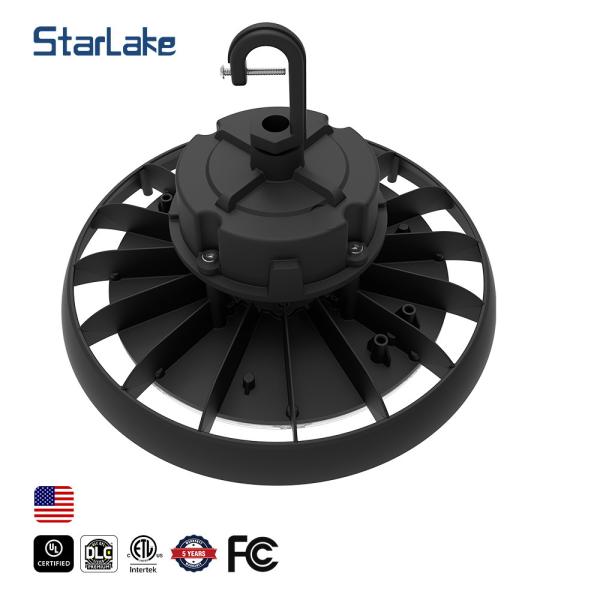 Lâmpadas LED de depósito industrial OVNI IP65 Dimmable LED High Bay Lights