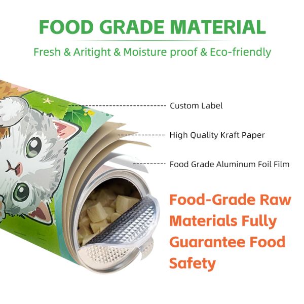 53mm -177mm Diameter Food Paper Cans Packaging for Protein Powder Tea Coffee