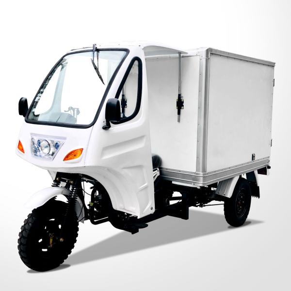 Dayang Gasoline Van Tricycle with 10-20L Fuel Tank Capacity and High Grade Ability ≥25°