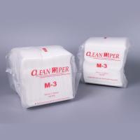 Essuie-glace industriels non pelucheux de papier de Cleanroom de produits d'entretien de chiffon de Cleanroom