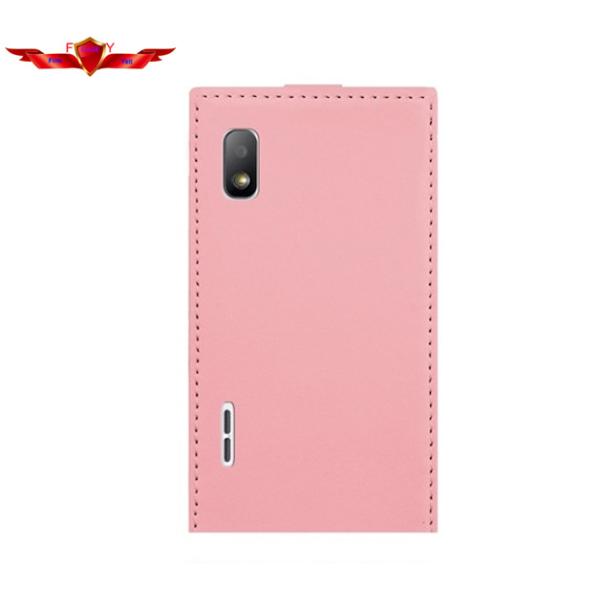 Genuine LG E612 Optimus L5 Flip Leather Cases 100% Real Leather Good Quality