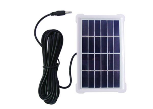 Multi Function Solar Powered Outdoor Lights 2 In 1 White 2835 SMD