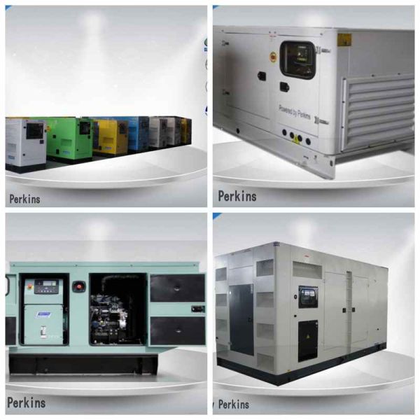 Three Phase Canopy Industrial Power Generators Low Noise 4 Pole Water - Cooled