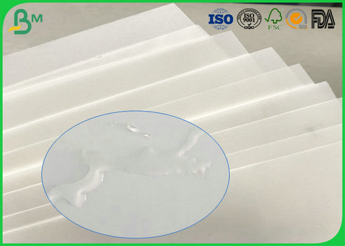 каменная бумага ФСК аттестовал 120гсм - бумагу с покрытием ПЭ 240гсм/бумагу двойника бортовую белую каменную для тетради офиса