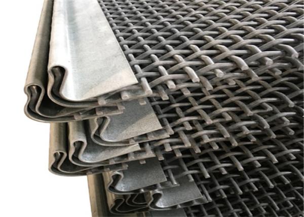 8mm wire diameter Heavy Duty Shale Shaker Crimped Mesh Screen