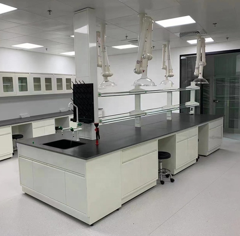 PP Laboratory Accessories Ceiling Mounted Lab Fume Extractor Arm Flexible