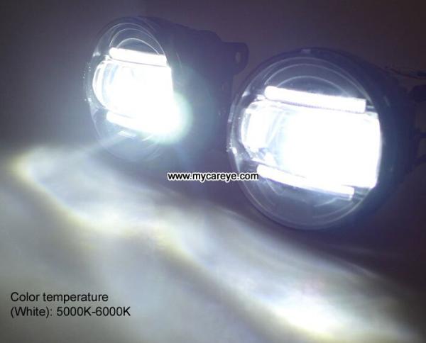 TOYOTA Echo car front fog lamp LED lights kit daytime running DRL upgrade