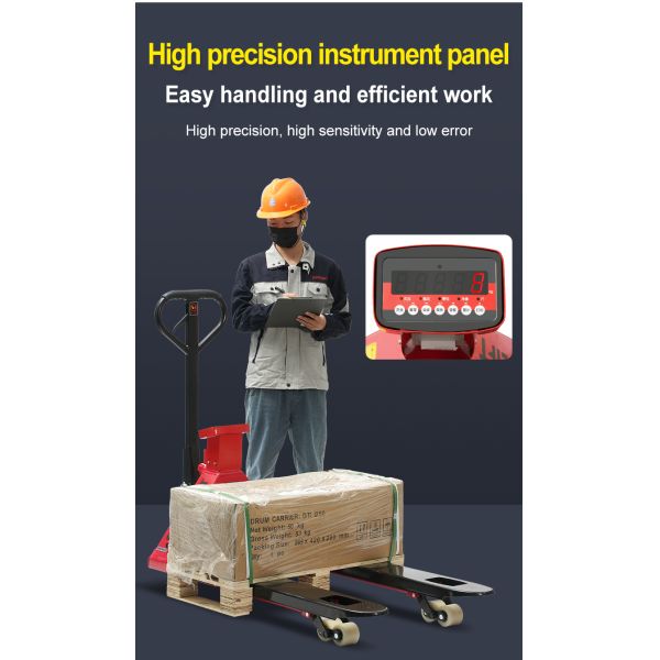 SINOLIFT BFW Series Capacity 2000~3000Kg Scale Hand Pallet Truck Scale Pallet Jack With Painting Weighing Scale