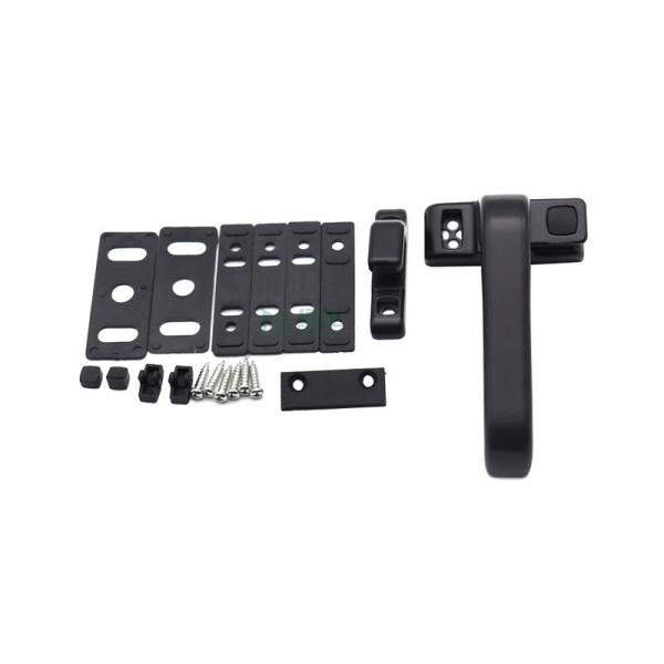 Square Seven Pull Door Handle For UPVC Window And Door Versatile Size Options