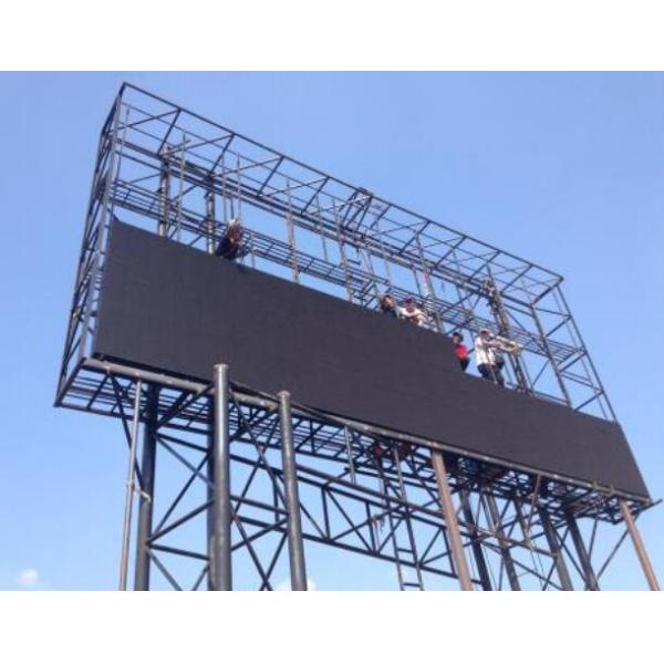Electronic Double Sided Outdoor Led Sign Billboard For Advertising P10 SMD