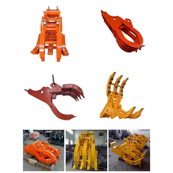 High Quality Excavator Attachments Wood Grapple For Excavator Grapple Hydraulic Wood Grabber For Excavator