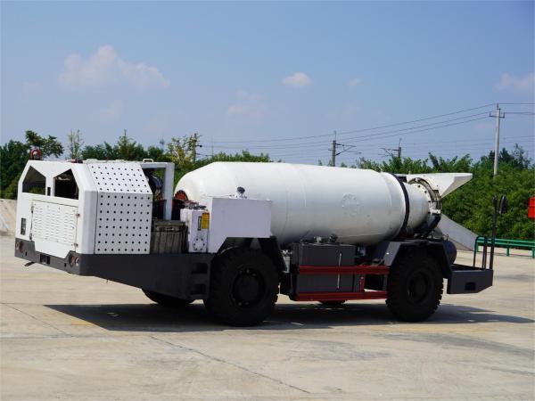                  Underground Coal Mine Using Explosion Proof Diesel Type 4 Cbm Concrete Mixer Truck for Sale             