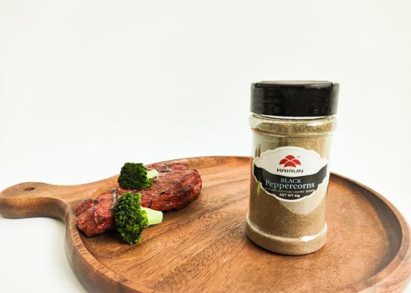 Recipiente de especiarias personalizável com frasco de plástico e qualquer frasco de especiarias de cozinha