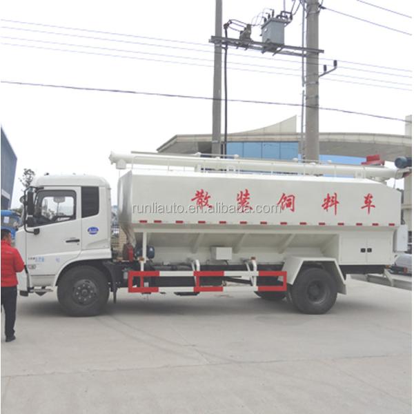 Diesel Livestock Feed Truck 6X4 4X2 Bulk Feed Truck Euro 4 98km/H 270HP