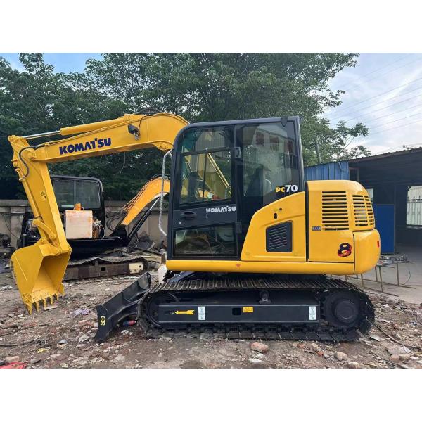 7 Ton Excavator 8 Ton Komatsu PC70 PC60 in Japan Directly Crawler Max Digging Radius 1450mm