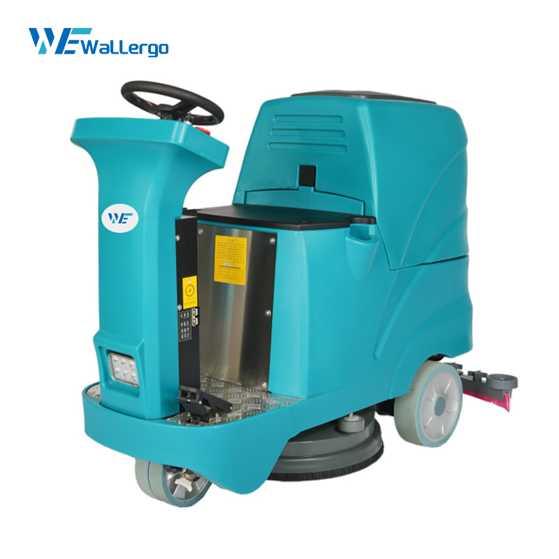 Factory Direct Sale Professional Efficient Floor Scrubber Automatic Floor Cleaning Machine Ride on Floor Scrubber